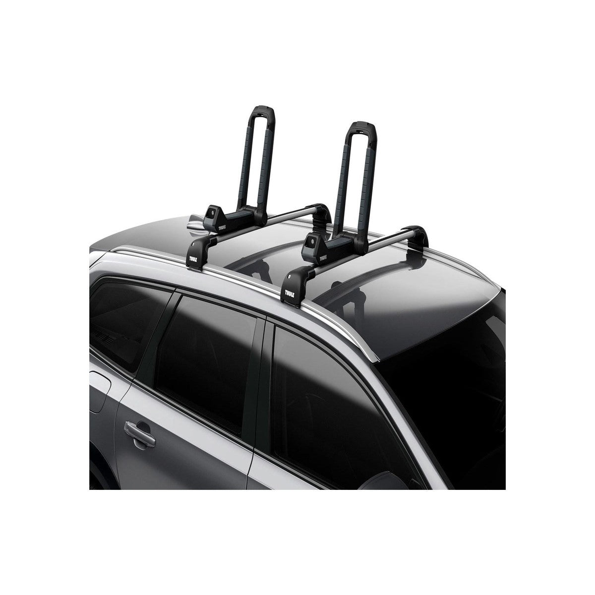 Thule Hull-a-Port Aero kayak rack foldable j-style black — UK Camping ...