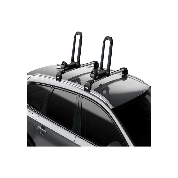 Thule Hull-a-Port Aero kayak rack foldable j-style black Thule - UK Camping And Leisure