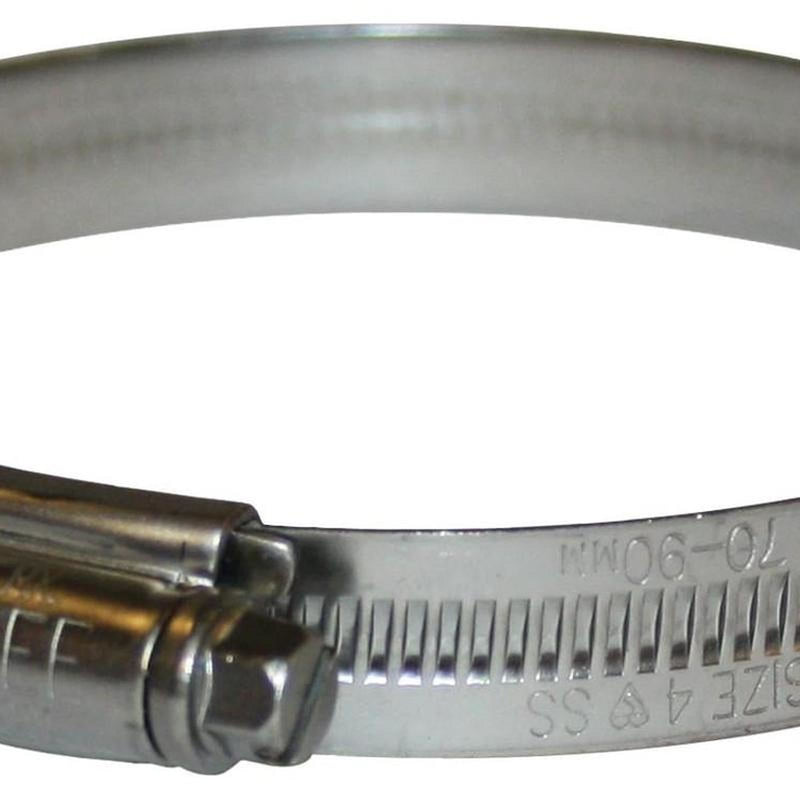 Jubilee Hose Clip 70-90mm Zinc Plated Mild Steel Size 4MS
