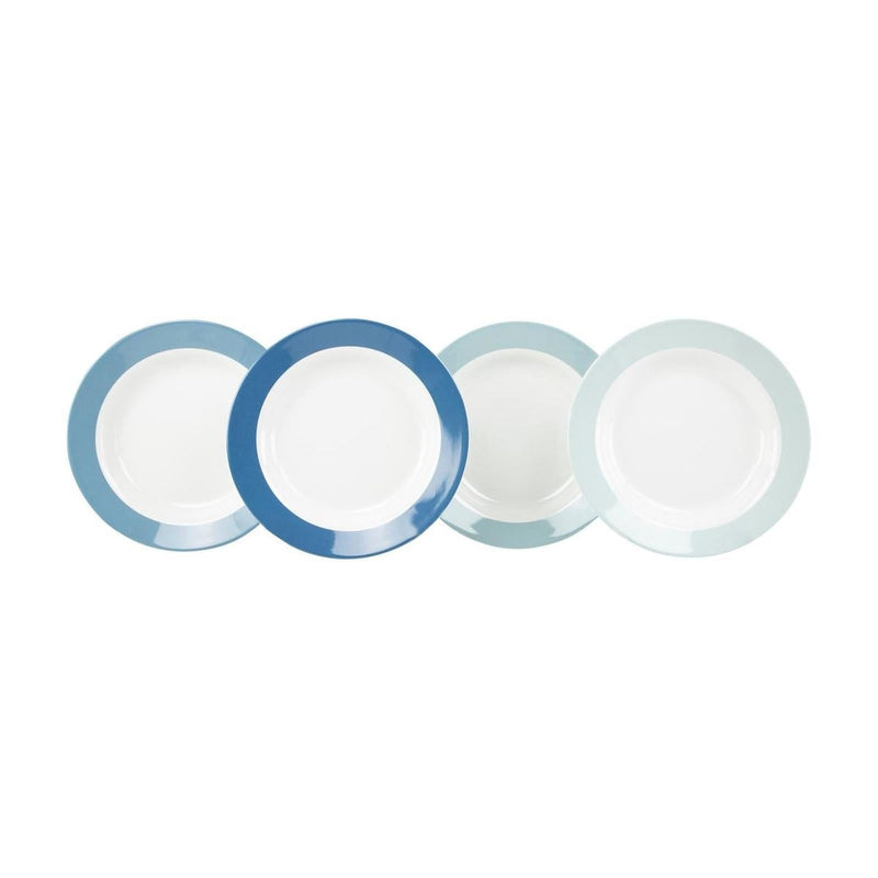 Gimex Colour Line Dinner Plate Sky 4 Pieces Gimex - UK Camping And Leisure