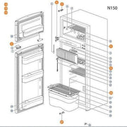 Thetford Fridge Middle Shelf N150 62697908 Thetford - UK Camping And Leisure