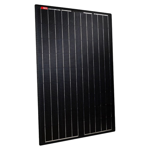 LightSolar 105W Black Solar Panel (1018 x 503 x 4mm) for Caravan Use Nova - UK Camping And Leisure