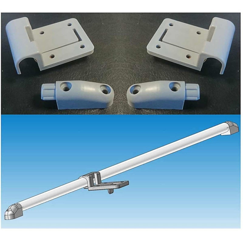 Sliding Table Rail Kits with 950mm Bar (Pack of 20) AG - UK Camping And Leisure