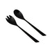 Bo-Camp Industrial Collection Salad Servers Fay 2 Pieces Black Bo-Camp - UK Camping And Leisure