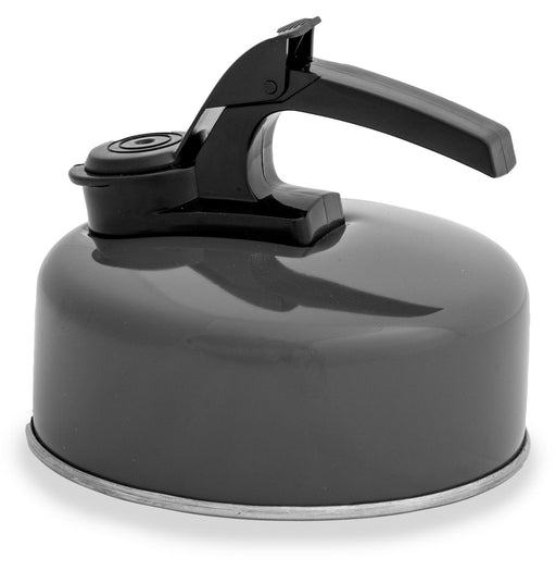 Quest Olton 1L Whistling Kettle - Slate Quest - UK Camping And Leisure