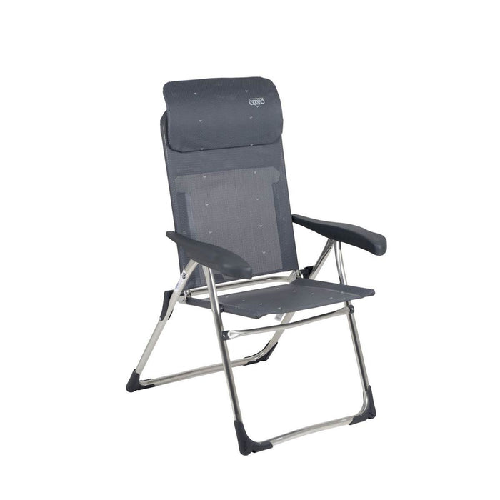 Crespo Chair AL/213 Compact Dark Grey Crespo - UK Camping And Leisure