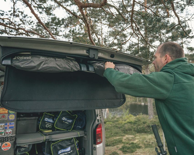 Outwell Backroads Campervan Cassette Awning Room Low 195cm - View 5