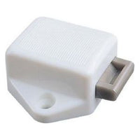 Mini Push Button Lock White 1 Side Opening 804954