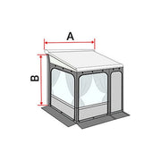 Fiamma Privacy Room 300 Medium F45 Fiamma - UK Camping And Leisure