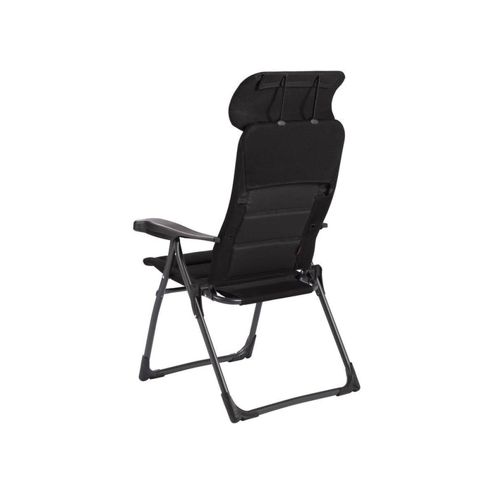 Crespo Chair AP/215 Air Deluxe Compact Black Crespo - UK Camping And Leisure