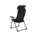 Crespo Chair AP/215 Air Deluxe Compact Black Crespo - UK Camping And Leisure