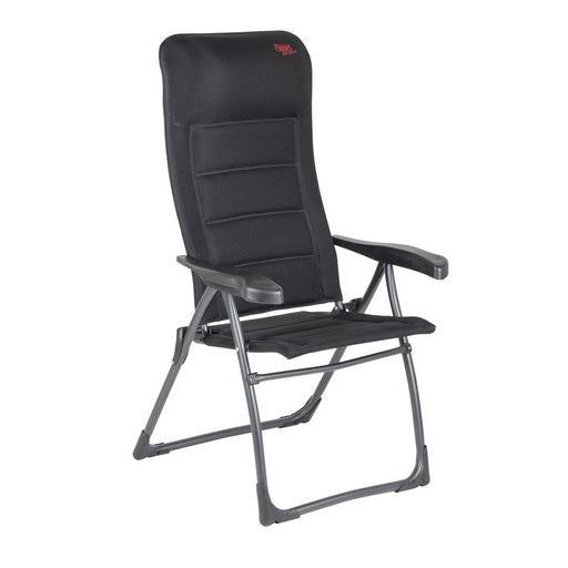 Crespo Chair AP/215 Air Deluxe Black Crespo - UK Camping And Leisure