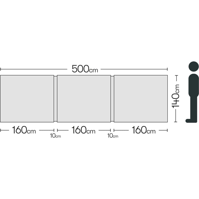 Falcon AirShield 500 (3 panels) a1038 Quest - UK Camping And Leisure