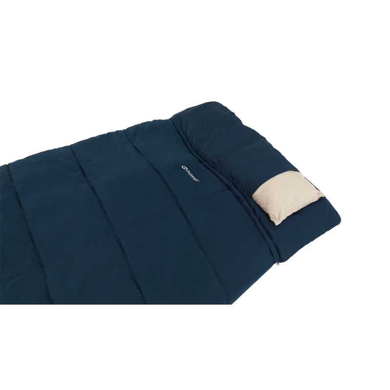 Outwell Contour Lux XL Deep Blue Sleeping Bag 3 Season - View 6
