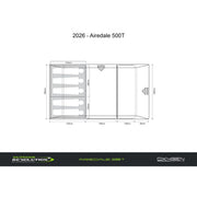 Outdoor Revolution Airedale 500T Air Tent 5 Berth Family Tent Inc Footprint - View 17