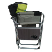 Liberty Lime Directors Chair with Side Table Camping Caravan Liberty - UK Camping And Leisure