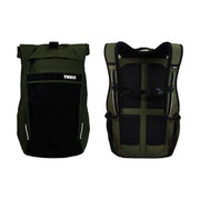 Thule Paramount Commuter Rucksack 18L Olivine Green Cycling Backpack Thule - UK Camping And Leisure