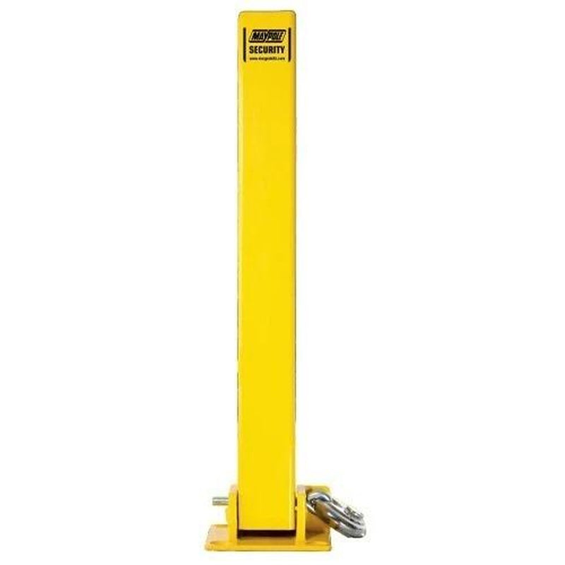 Maypole Security Parking Post Driveway Bollard Fold Down, Padlock & Anchor - View 4