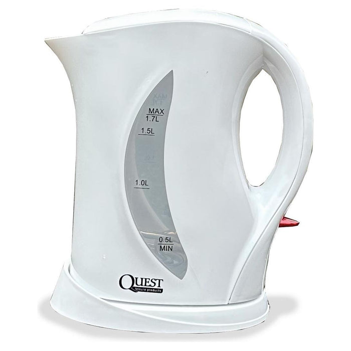 Scotsman low wattage white kettle (1.7L) K0030WH Scotsman - UK Camping And Leisure