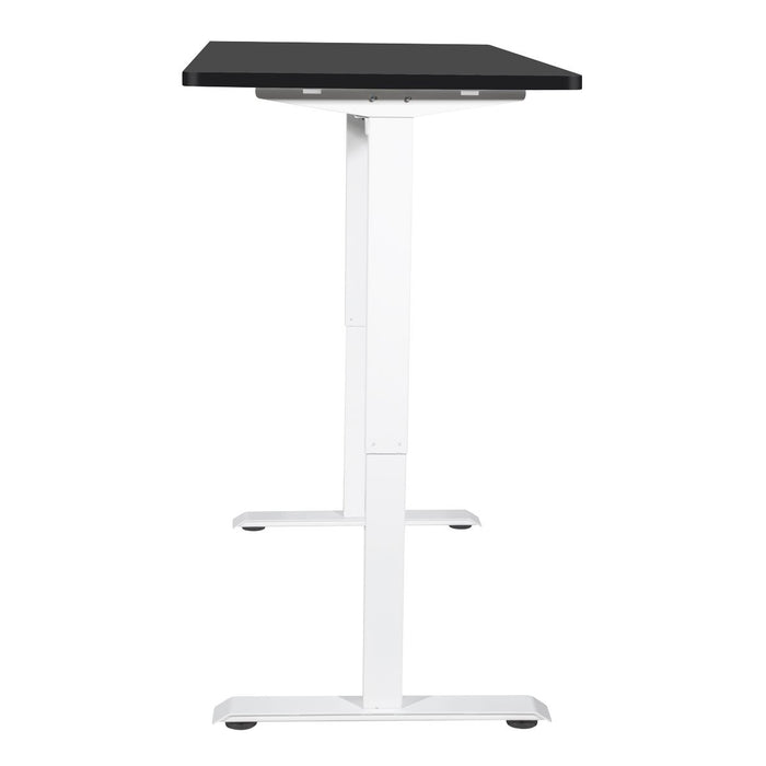 Dellonda Single Motor Adjustable-Height Electric Sit/Stand Desk - Black Desktop Dellonda - UK Camping And Leisure