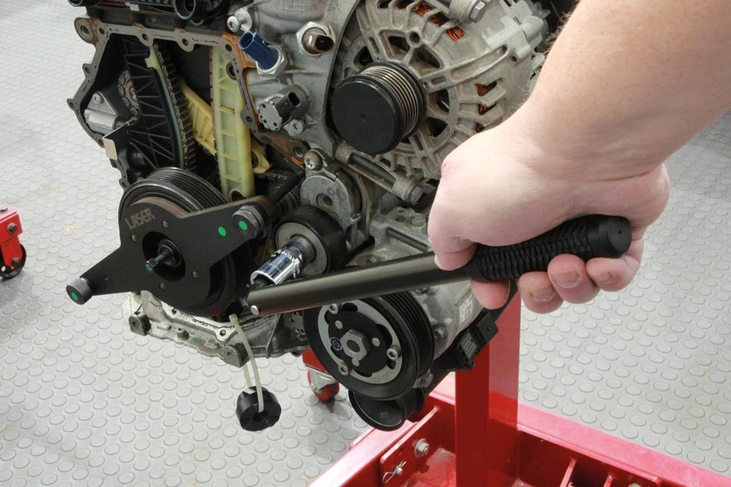 Laser Tools 9176 Pre-Set Torque Wrench with 17/19mm Flip Socket