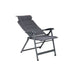 Crespo Chair AP/240 Air Deluxe Compact Grey Crespo - UK Camping And Leisure