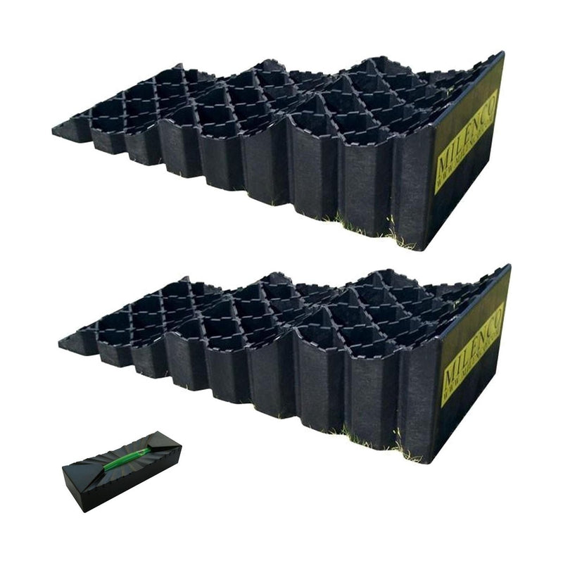 2  x Milenco Levelling Block Milenco - UK Camping And Leisure