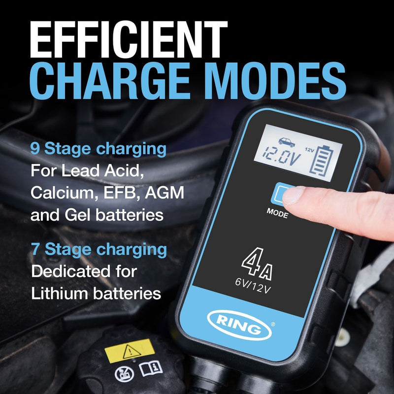 Ring RSC904T SMARTCHARGE 4 Charger & Maintainer - View 8