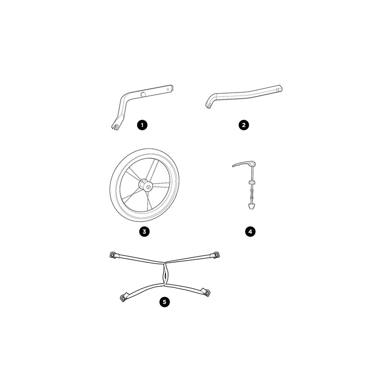 Thule Wheel Arm – Single – L – 17-X