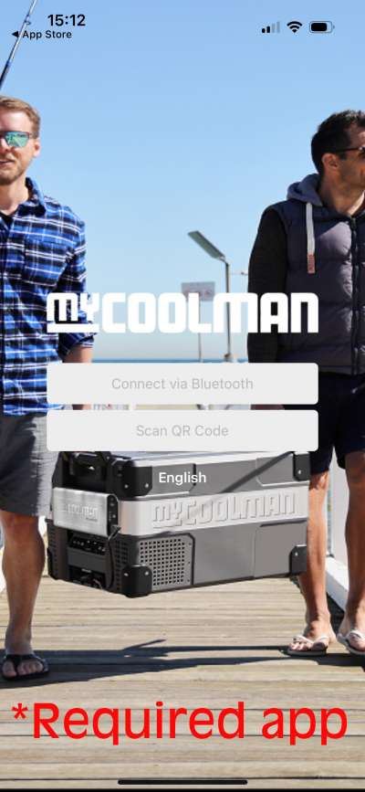 myCOOLMAN 53L Dual Zone Portable Fridge/Freezer 12/24V DC & 240V AC Independent Temp Control