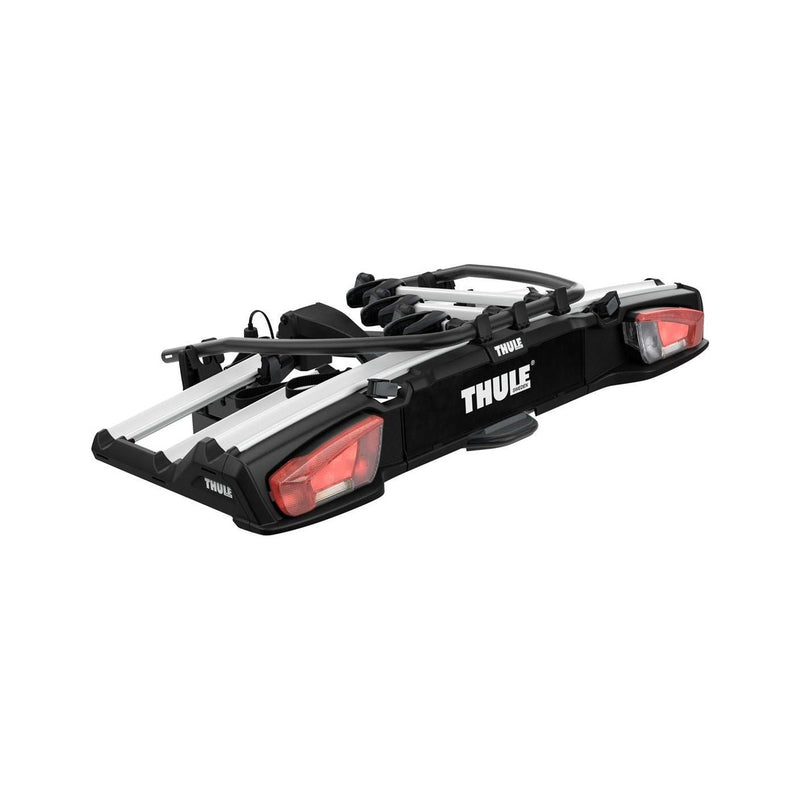 Thule Velo Space XT three-bike platform towbar bike rack black/aluminium Towbar Bike Rack Thule - UK Camping And Leisure
