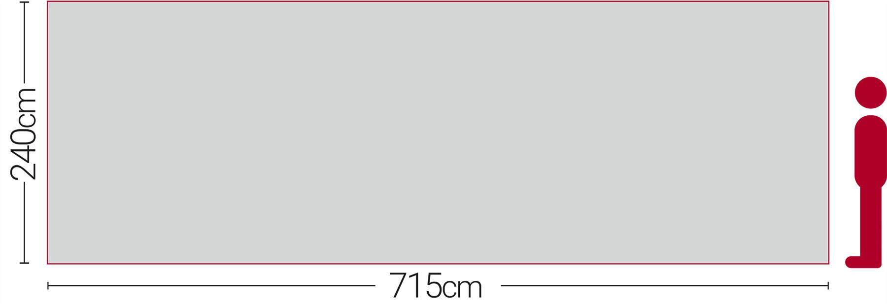 Quest Signature Extra Large Tarp (715 x 240 cm) Quest - UK Camping And Leisure