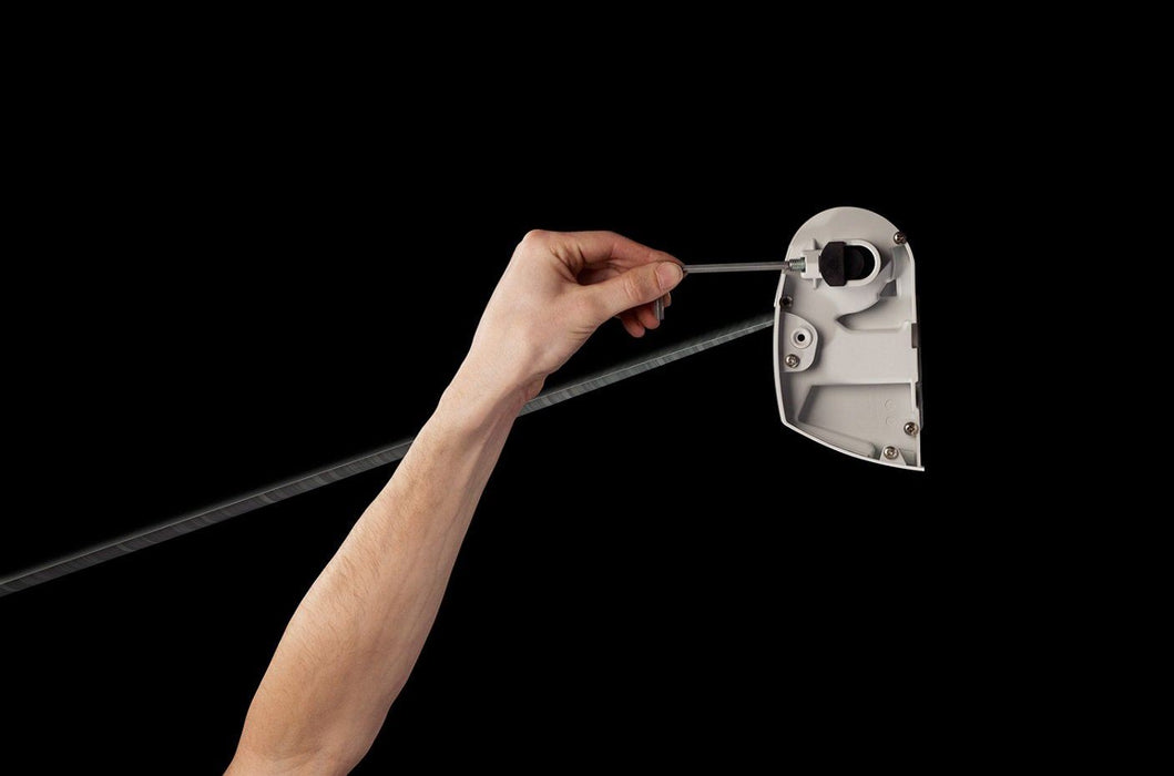 Thule Omnistor 5200 3.05x2.50m Wall Awning Motorised 12V Anthracite with Fabric Finish Mystic Grey