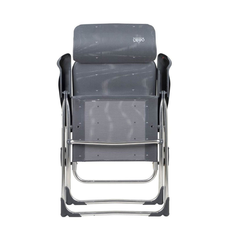 Crespo Chair AL/215 Compact Dark Grey Crespo - UK Camping And Leisure