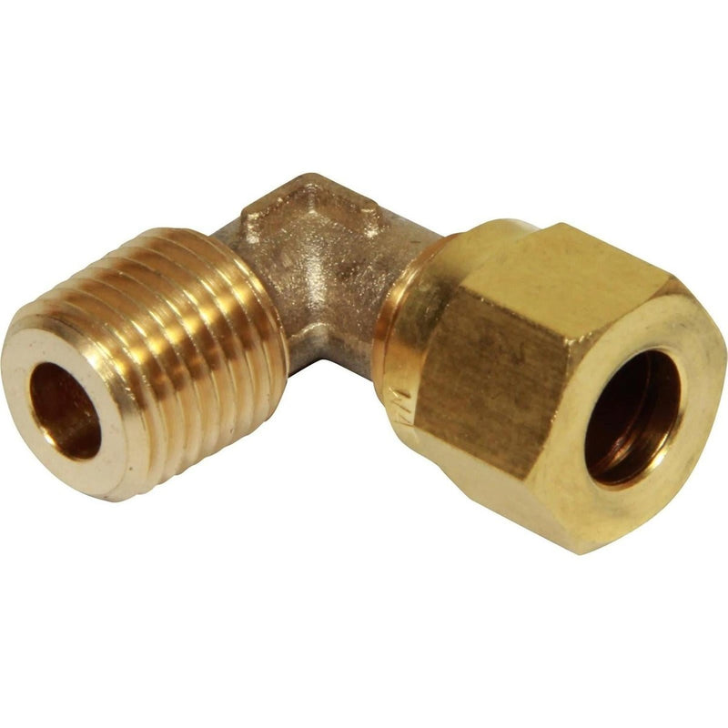 AG Male Stud Elbow Coupling 8mm x 1/4" BSP Taper AG - UK Camping And Leisure