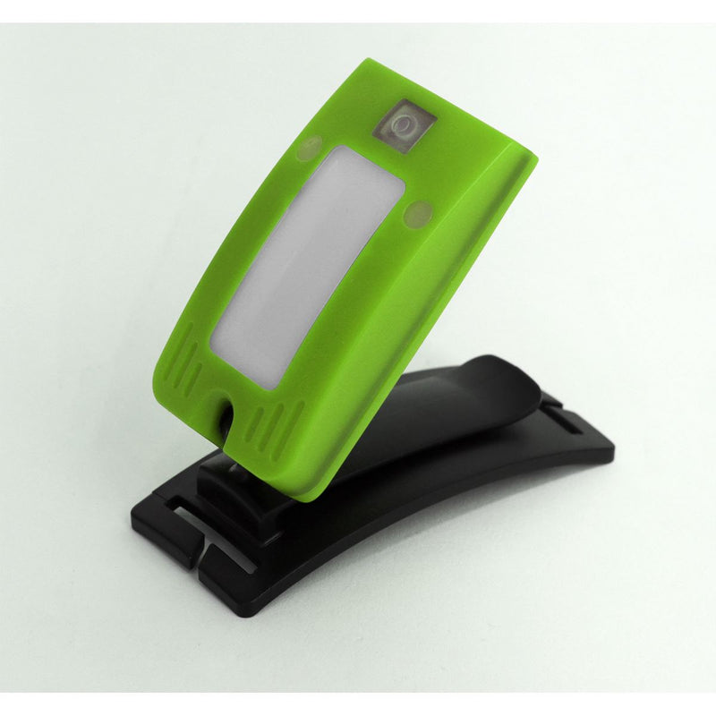 2W COB LED Rechargeable Head Torch Auto Sensor Cycling Front Rear Light Green Sealey - UK Camping And Leisure