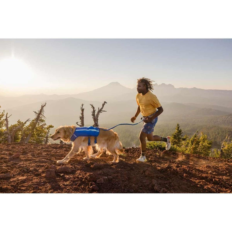 Ruffwear Trail Runner Dog Running Vest in Blue Pool (L / XL) Ruffwear - UK Camping And Leisure