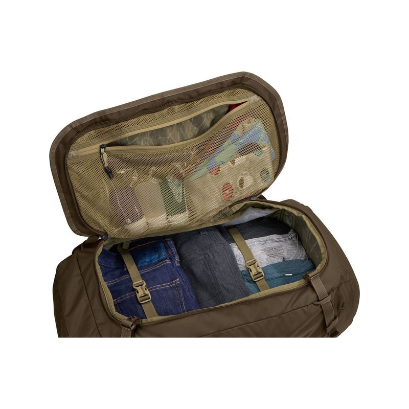 Thule Landmark 70L travel pack deep khaki Thule - UK Camping And Leisure