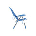 Crespo Beach Chair AL/206 Blue Crespo - UK Camping And Leisure