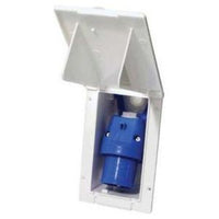 Mains Inlet Oblong White MPK 4917SW