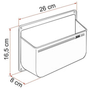Fiamma Storage Pocket L White (03178-01-) Fiamma - UK Camping And Leisure