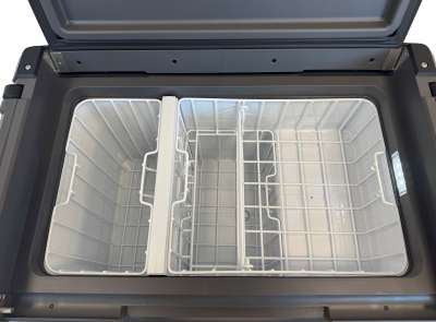 myCOOLMAN 53L Dual Zone Portable Fridge/Freezer 12/24V DC & 240V AC Independent Temp Control