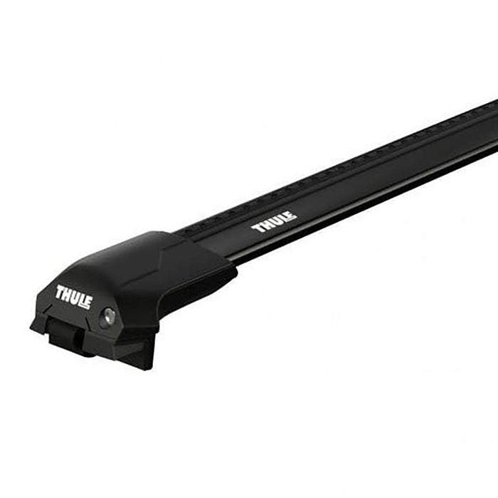 Thule WingBar Edge Roof Bars Black fits Cadillac BLS 2006-2010 Estate 5-dr with Raised Rails Thule - UK Camping And Leisure