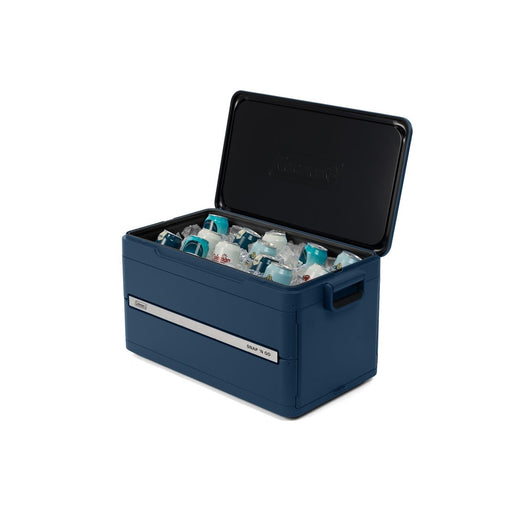 Coleman Snap N Go Blue Sapphire 55QT Collapsible Cooler Coolbox