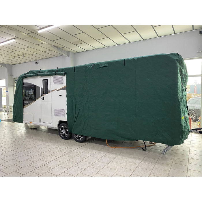 Caravan cover max (small , 360 - 420 cm) green 4342G8