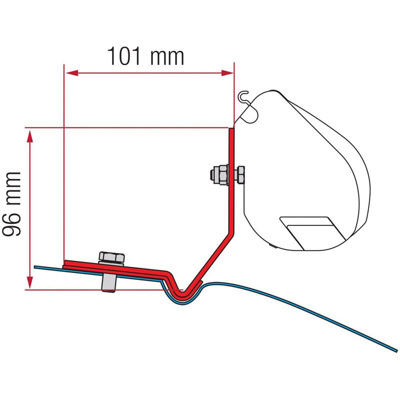 Fiamma Kit for VW Caddy Maxi: Upgrade Your Van's Awning System Fiamma - UK Camping And Leisure