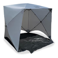 Quest Screen House 4 Mini pop up Gazebo Grey