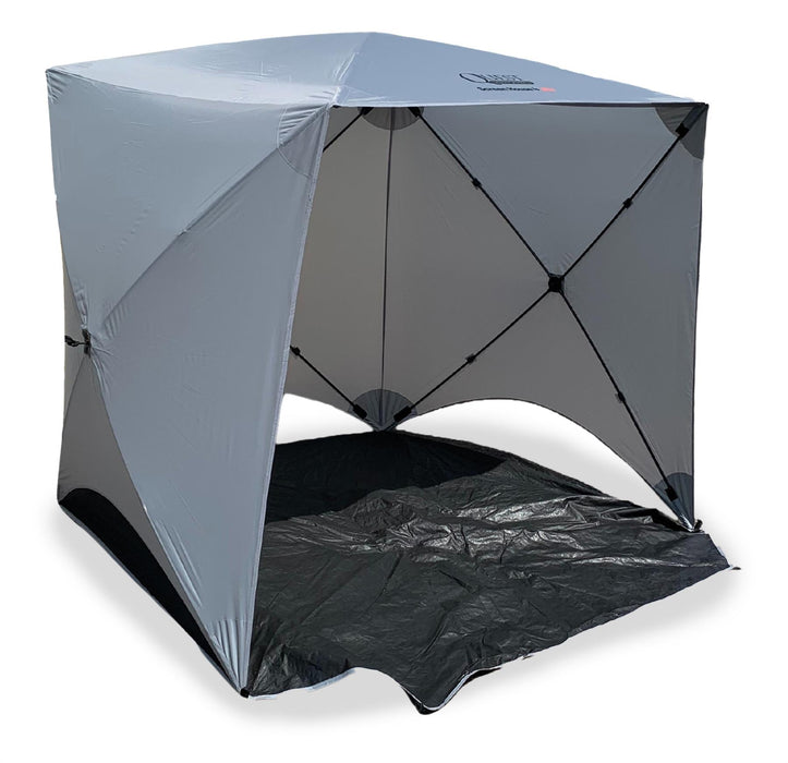 Quest Screen House 4 Mini pop up Gazebo Grey Quest Leisure - UK Camping And Leisure
