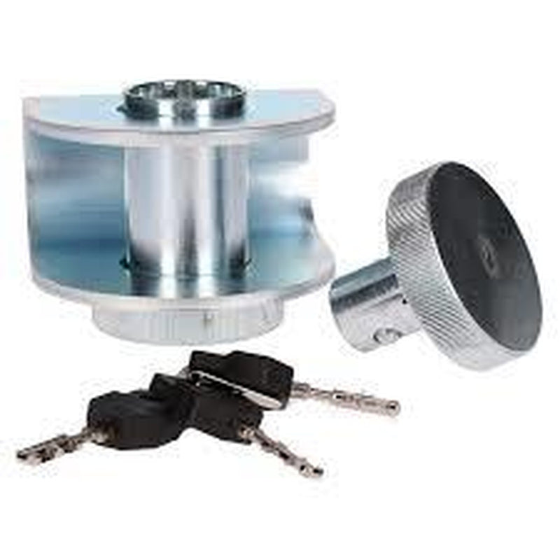 Plant Trailer Towing Eye Lock 40 / 50mm, Stronghold, Insurance Approved - View 3
