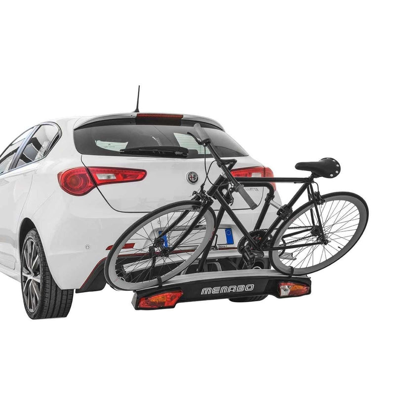 Menabo Merak Type K Tilting Bike Rack for Towbar (45kg Max.) Menabo - UK Camping And Leisure